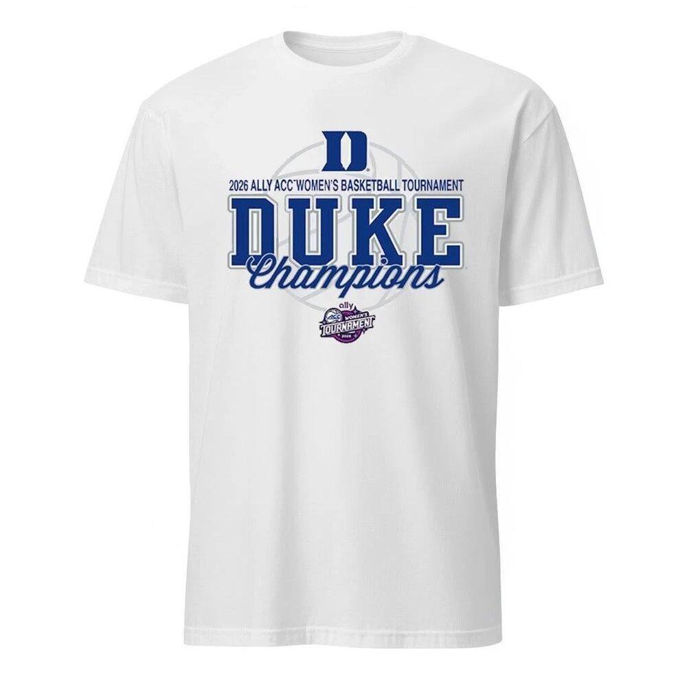 Duke Blue Devils 2026 Womens Basketball Acc Champions T Shirt 159